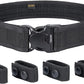 TACNEX Duty Belt w/Hook Lining 4 Keepers 2" Police Law Enforcement Officer Security Nylon Outer Inner Belt