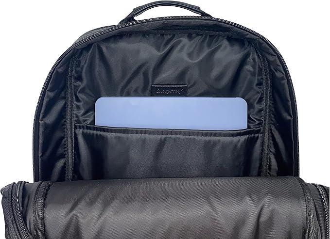 The SP Backpack in All Black Smell Proof BackPack
