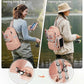 MATEIN Fishing Sling Bag with Lure Rod Holder & Phone Pouch, Waterproof 3600 Tackle box Backpack with Removable Bait Binder