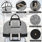 Weekender Bag for Women Canvas Overnight Bag Large Travel Tote Bag Carry on Shoulder Duffle Bag With Shoe Compartment,Perfect for Travel/Daily Use/Birthday Gift …