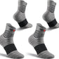 NEENCA Medical Compression Socks for Women & Men Circulation—2 Pairs, Ankle Compression Stockings for Pain Relief, Plantar Fasciitis, Swelling, Running, Nurses, Travel, Pregnancy, Flying. 20-30 mmHg