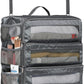 Suitcase Organizer Travel Bags Organizer for Luggage Compression Hanging Packing Cubes for Travel Carry on Closet (Bag Only)