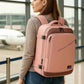 MATEIN Pink Travel Backpack for Women, 40L Water Resistant Carry on Backpack Flight Approved with Chest Strap, Large Travelling Bag for Womens, Cute Casual Daypack for Overnight, Outdoors