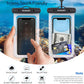 Universal Waterproof Phone Pouch-Waterproof Phone Case for iPhone 15 14 13 12 Pro Max XS Plus Galaxy S24+ S23 Up to 7",IPX8 Waterproof Cellphone Dry Bag Beach Vacation Cruise Ship Essentials-2 Pack