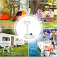 Giantex Portable Camping Sink with Soap Dispenser and Towel Holder, 19L Water Capacity with Rolling Wheels and Foot Pump for Outdoor Events, Gatherings, Camping, Portable Hand Wash Basin Stand