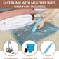 10 Small Vacuum Storage Bags with Travel Hand Pump, Small Vacuum Seal Bags for Clothing, Space Saver Bags for Clothes