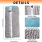 Shoe Washing Machine Bag, 2Pcs Reusable Shoe Cleaning Bag for Washing Machine, Shoe Laundry Bag for Washer, Cleaner bag for Sneakers Tennis Shoes (Grey 2pcs)