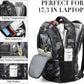 BIKROD Travel Laptop Backpack for Men, Backpacks for School Teen Boys, Business Anti Theft Slim Sturdy Back Pack, Adult Computer Bag Gift 17.3 IN Laptop, Camouflage