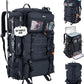 Goture Fishing Backpack with Cooler,72L Large 600D Tackle Backpack with Rod Holders,Dry & Wet Split Compartment,Adjustable Main Compartment,Rain Cover,Insulated Tactical Bag for Travel Camping Hiking