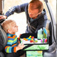 Kids Travel Tray, Travel Tray for Kids Car Seat, Toddler Car Seat Lap Tray, Carseat Tray for Kids Travel, Carseat Table Tray for Kids Travel Activities (Green)
