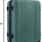 Wrangler 3 Piece Astral Travel Luggage Set, Sage Brush