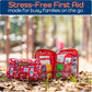KeepGoing Travel First Aid Kit for Kids – 130 Pc. for Car, Home, Purse, Diaper Bag & Backpack with Latex-Free Bandages - Mini First Aid Kit Travel Size TSA-Approved