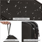 FYY Electronic Organizer, Travel Cable Organizer Bag Pouch Electronic Accessories Carry Case Portable Waterproof Double Layers Storage Bag for Cable, Charger, Phone, Earphone, Medium Size- Coffee