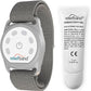 Reliefband New Sport Anti-Nausea Wristband | Waterproof | Nausea & Vomiting Relief for Motion Sickness, & Morning Sickness | Drug & Side Effect Free, Long Lasting, Fast-Acting (Grey, 1 Extra Gel Tube)