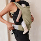Bumpsuit Baby Carrier for Men Women Newborn to Toddler (7-45 lbs), Ergonomic Face-in & Face-Out Quilted Shell Baby Wearing Carrier with Pockets and Padded Cross Over Back Straps