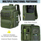 HAMBOLY Fishing Backpack with Rod Holders, 40L Tackle Box Backpack for Fishing Gear, Waterproof Fishing Bag for Men