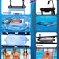 Large Waterproof Phone Pouch Floating, [Double Seals] IPX8 Waterproof Pouch for Beach Vacation Concert, Cell Phone Dry Bag for iPhone Samsung Google All Device Blue