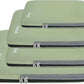 BAGAIL 4 Set/6 Set/8 Set Compression Packing Cubes Travel Accessories Expandable Packing Organizers (Cloth Pattern, 4-Matcha Green)
