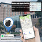 Air Tracker Tags-2Pack Smart Bluetooth Tracker,Smart Tag Item Finders with Find My(iOS Only) App,Smart Tag Locator Tracking Device,Keys Finder and Item Locator,for Luggage,Satchel,Backpack,Pets