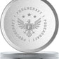 Metal Pouch Can | Metal Container | Slim EDC Pocket Tin | Airtight & Moisture-Resistant | Compact Daily Organizer | Pill Case & Travel Tin | Father’s Day Gift for Dad | (Insignia Ed, Silver, Slim)