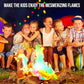 Fire Dazzle Fire Color Changing Packets for Fire Pit - 12 Pack Color Packets, Flame Changer for Fire Pit and Campfires - Camping Games Accessories for Kids and Adults