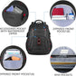KROSER Travel Laptop Backpack 17.3 inch XL Computer Backpack Stylish College Backpack with RFID Pockets USB Charging Port REFLECTIVE STRIPS Water-Repellent Daypack for Business/Men - Roamly