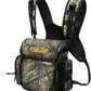 MDSTOP Binocular Harness Chest Pack, Bino Case with Rangefinder Pouch, Bino Harness, Binocular Chest Pack, Bino Bag for Bird Watching,Hunting,Hiking,Shooting (Pine Needle Camo)