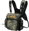 MDSTOP Binocular Harness Chest Pack, Bino Case with Rangefinder Pouch, Bino Harness, Binocular Chest Pack, Bino Bag for Bird Watching,Hunting,Hiking,Shooting (Pine Needle Camo)