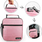 Hap Tim lunchbox for Adult, Insulated Lunch Bag for Women, Reusable Lunch Box, Spacious Lunchbag, Pink (18654-PK)