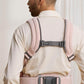 BabyBjörn Baby Carrier Harmony, Light Pink, Woven Mélange | 3-in-1 Ergonomic Baby Carrier; Newborn, Facing-in, Outward-Facing, and Back Carrying Positions Supported (7-40 lbs), Newborn to Toddler