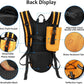 Lightweight Hydration Backpack 2L Water Bladder Pack for Running, Cycling, Hiking – Anti-Theft Water Backpack with Phone Holder, Trekking Pole Holder & Reflective Strips for Men & Women