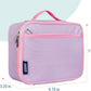 Wildkin Kids Insulated Lunch Box – Durable and Reusable for School & Travel - Lilac