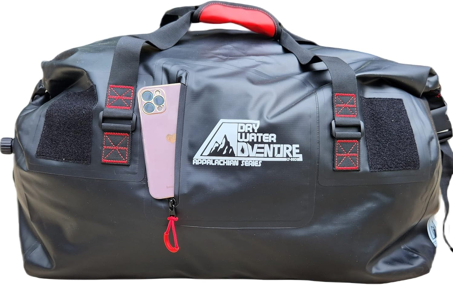 Waterproof Duffel Bag, Marine Grade (80 Liter/21.1 Gallon, Appalachian Series, Black) - Roamly