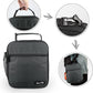 Hap Tim Insulated Lunch Box for Men, Reusable Lunch Bag for Women, Spacious Lunchbox Adult, Dark grey (18654-DG)