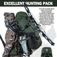 Hunting Pack for Men – Expandable Frame Backpack 40L, Water Resistant, with Meat Hauler, Rifle Holder & Shotgun Rest