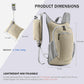10L Small Hiking Backpack Travel Daypack Lightweight Packable Back Pack for Women Men(Beige) - Roamly
