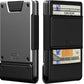 PROOF Wallet | Slim Minimalist Wallets for Men | Leather & Metal | RFID Wallet | Front/Back Pocket | Gift Box | Veteran Owned