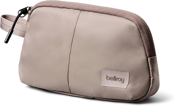 Bellroy Laneway Daily Pouch (Organizer Pouch for Everyday or Travel, with Internal Organization) - Fawn