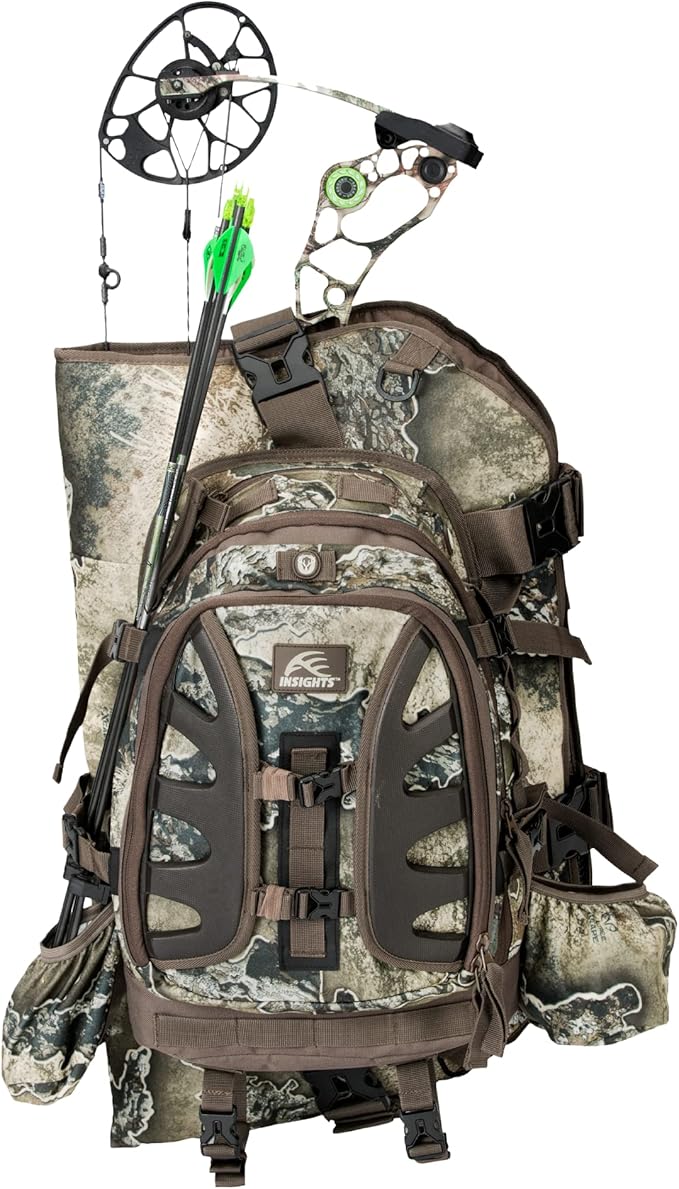 Insights Hunting by frogg toggs - The Vision Bow Pack, Camouflaged Hunting Pack, Realtree EXCAPE