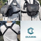 GAIARENA Binocular Harness Chest Pack, Waterproof Bino Harness with Rangefinder Pouch for 12x42 Binoculars Bino Chest Harness Adjustable Binocular Chest Pack for Hunting Hiking (Mid Size)