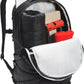 THE NORTH FACE Borealis Commuter Laptop Backpack | Water Repellent Finish, 16" Laptop Sleeve, Large Main Compartment for Everyday Carry, TNF Black U Borealis Patch/TNF White, One Size - Roamly