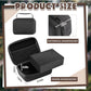 EVA Hard Case with Customizable Foam Protective EVA Carrying Case Shockproof Outdoor for Camera, Digital Products, Electronic Instruments with Knife(Black,11 x 7.8 x 4.3 Inch)