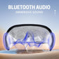 Sleep Mask with Bluetooth Headphones 3D Contour Sleeping Headphones 5.4 Wireless Bluetooth, Ultra-Thin Stereo Speakers Blackout Eye Masks for Men Women Travel Sleep