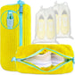 XXL Shoe Washing Machine Bag - 2-Pack Reusable Shoe Cleaning Bags, 360° Deep Clean for Tennis Shoes, Sneakers and Slippers, Includes 2 Storage Dust Bags (Yellow)