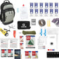 Urban Survival Bug-Out Bag/Go Bag and Disaster Survival Supplies for up to 6 People | Survival Kit for Wildfires, Hurricane, Civil Unrest & More
