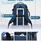 LOVEVOOK Travel Backpack for Women & Men 40L,Airline Approved Carry On Backpack Travel Essentials,TSA Carry on Luggage,Waterproof Personal Item Travel Bag,Suitcase with 3 Packing Cubes,Dark blue-Black
