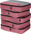 Large Packing Cubes for Suitcases - 5 Pcs set of Packing Cubes for Travel Carry on Suitcase Organizer Bags - Travel Cubes Organizer Bags for Luggage - Roamly