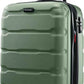 Samsonite Omni PC Hardside Expandable Luggage with Spinner Wheels, Carry-On 20-Inch, Army Green