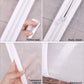 12 Pack Breathable Clothes Covers with Zip, Waterproof Dustproof Garment Covers Bags Dress Bag Covers Damp-proof Mens Suit Storage Bag for Wardrobe Storage and Travel(White)