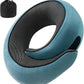 Neck Pillow, Travel Pillow uses Memory Foam to Support Neck Comfort, Ideal Companion for Airplane and car Travel, Compact, Convenient, and Versatile Airplane Sleep Pillow(Light Blue)
